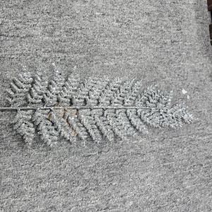 Christmas spray fern, 55cm, Silver